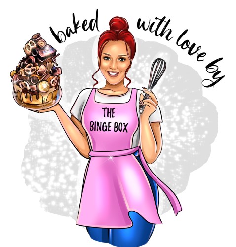 Baked with love by the binge box
