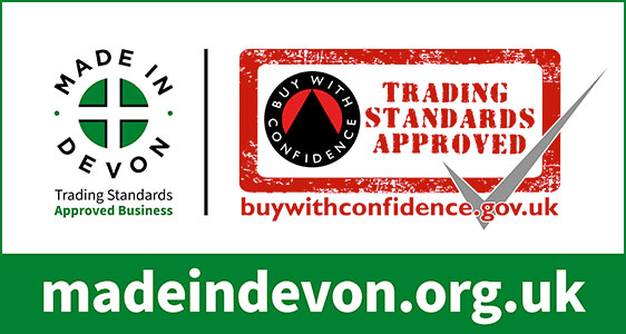 Made in Devon Trading Standards Approved logo